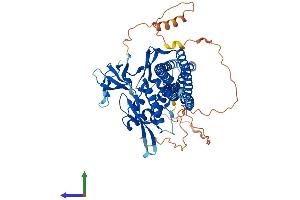 AlphaFold protein structure predicition of Mouse Recombinant Snx9 Protein, UniprotID Q91VH2