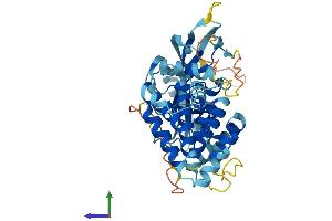 Protein Structure (PS) image for Gasdermin A (GSDMA) (AA 1-445) protein (His tag) (ABIN7548132)