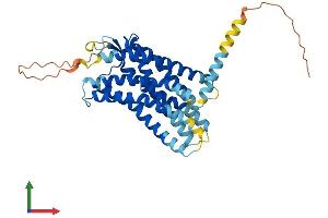 Protein Structure (PS) image for Chemokine (C-X-C Motif) Receptor 4 (CXCR4) (AA 1-359) protein (His tag) (ABIN7563531)