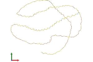 AlphaFold protein structure predicition of Human Recombinant HMGN5 Protein, UniprotID P82970