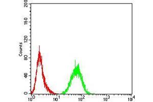 Flow Cytometry (FACS) image for anti-Adiponectin (ADIPOQ) (AA 16-154) antibody (ABIN5542275)