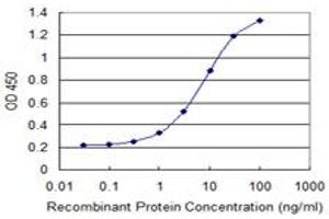 Detection limit for recombinant GST tagged SPTLC1 is 0. (SPTLC1 抗体  (AA 43-143))