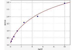 Typical standard curve (HSPB11 ELISA 试剂盒)