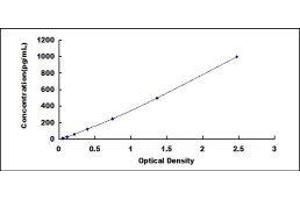 Typical standard curve (TK1 ELISA 试剂盒)