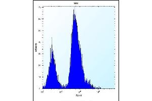 Flow Cytometry (FACS) image for anti-Eukaryotic Translation Initiation Factor 4E Binding Protein 1 (EIF4EBP1) (AA 31-61) antibody (ABIN656558)