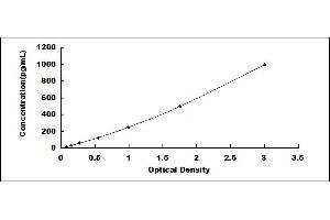 Typical standard curve (GDF11 ELISA 试剂盒)