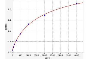 Typical standard curve (IL-21 ELISA 试剂盒)