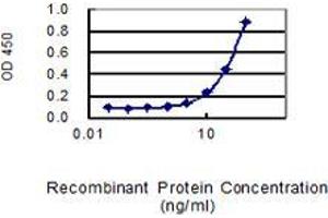 ELISA image for anti-serpin Peptidase Inhibitor, Clade A (Alpha-1 Antiproteinase, Antitrypsin), Member 3 (SERPINA3) (AA 25-423) antibody (ABIN559731)