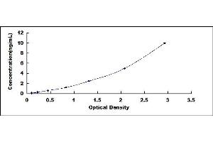 Typical standard curve (C6orf150 ELISA 试剂盒)