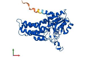Protein Structure (PS) image for Methylthioribose-1-Phosphate Isomerase 1 (Mri1) (AA 1-369) protein (His tag) (ABIN7549581)