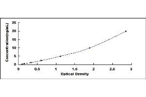 Typical standard curve (CRIM1 ELISA 试剂盒)