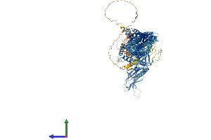 Protein Structure (PS) image for Ca++-Dependent Secretion Activator 2 (CADPS2) (AA 1-1297) protein (His tag) (ABIN7564469)