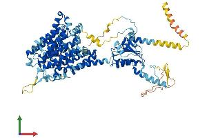 Protein Structure (PS) image for Solute Carrier Family 26, Member 4 (SLC26A4) (AA 1-780) protein (His tag) (ABIN7556209)