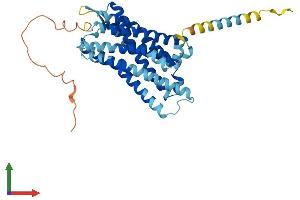 Protein Structure (PS) image for Opiate Receptor-Like 1 (OPRL1) (AA 1-367) protein (His tag) (ABIN7563168)