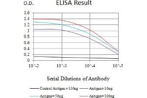 Black line: Control Antigen (100 ng),Purple line: Antigen (10 ng), Blue line: Antigen (50 ng), Red line:Antigen (100 ng) (CAPNL1 抗体  (AA 501-714))