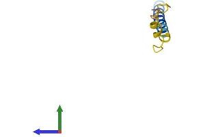 AlphaFold protein structure predicition of Mouse Recombinant Hilpda Protein, UniprotID Q9JLS0
