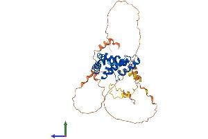 AlphaFold protein structure predicition of Human Recombinant RGS20 Protein, UniprotID O76081