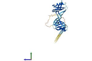 Protein Structure (PS) image for N-Myc (And STAT) Interactor (NMI) (AA 1-314) protein (His tag) (ABIN7562299)