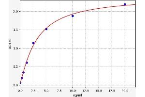 Typical standard curve (PPIF ELISA 试剂盒)