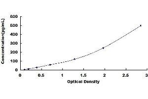 Typical standard curve (IL23A ELISA 试剂盒)