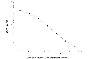 Typical standard curve (NADPH ELISA 试剂盒)