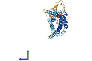 AlphaFold protein structure predicition of Mouse Recombinant Sstr4 Protein, UniprotID P49660