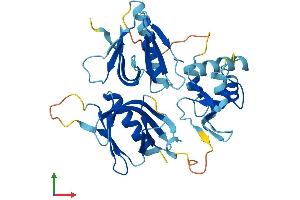 Protein Structure (PS) image for Pleckstrin (PLEK) (AA 1-350) protein (His tag) (ABIN7550831)