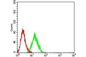 Flow Cytometry (FACS) image for anti-SET Domain Containing (Lysine Methyltransferase) 8 (SETD8) (AA 109-272) antibody (ABIN7193329)