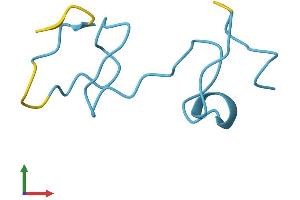 AlphaFold protein structure predicition of Human Recombinant MT1L Protein, UniprotID Q93083
