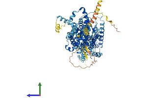 Protein Structure (PS) image for Solute Carrier Family 26, Member 4 (SLC26A4) (AA 1-780) protein (His tag) (ABIN7556209)