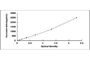 Typical standard curve (COL11A1 ELISA 试剂盒)