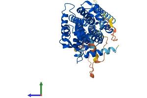 Protein Structure (PS) image for RasGEF Domain Family, Member 1A (RASGEF1A) (AA 1-481) protein (His tag) (ABIN7551394)