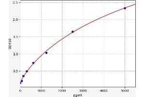 Typical standard curve (DMGDH ELISA 试剂盒)