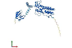 AlphaFold protein structure predicition of Mouse Recombinant Dffb Protein, UniprotID O54788