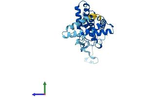 AlphaFold protein structure predicition of Human Recombinant PI4KAP1 Protein, UniprotID Q8N8J0