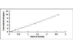 Typical standard curve (SSB ELISA 试剂盒)