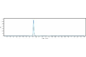 The purity of Anti-GPR49 / LGR5 Reference Antibody (BNC101) is more than 95 % , determined by SEC-HPLC. (Recombinant LGR5 抗体)