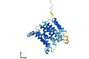 Protein Structure (PS) image for Solute Carrier Family 35 (UDP-N-Acetylglucosamine (UDP-GlcNAc) Transporter), Member A3 (SLC35A3) (AA 1-326) protein (His tag) (ABIN7559684)