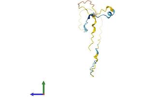 Protein Structure (PS) image for PCNA Clamp Associated Factor (PAF) (AA 1-110) protein (His tag) (ABIN7560586)