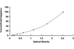 Typical standard curve (PF4 ELISA 试剂盒)