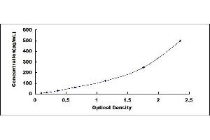 Typical standard curve (CCL9 ELISA 试剂盒)