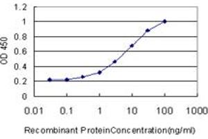 Detection limit for recombinant GST tagged CA1 is approximately 0. (CA1 抗体  (AA 1-261))