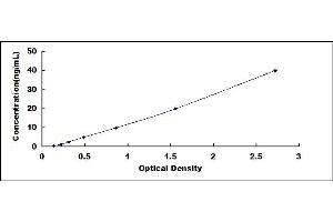 Typical standard curve (PIM2 ELISA 试剂盒)