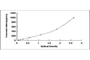 Typical standard curve (IL-2 ELISA 试剂盒)