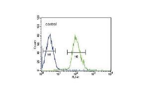 Flow Cytometry (FACS) image for anti-Tubulin, beta 3 (TUBB3) (AA 36-63) antibody (ABIN651938)