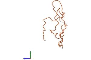 AlphaFold protein structure predicition of Human Recombinant KRTAP7-1 Protein, UniprotID Q8IUC3
