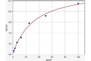 Typical standard curve (FAM3D ELISA 试剂盒)