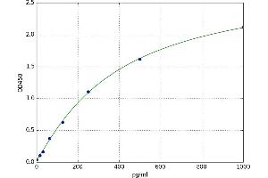 A typical standard curve
