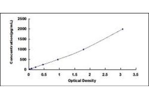 Typical standard curve (MASP2 ELISA 试剂盒)