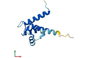 AlphaFold protein structure predicition of Human Recombinant S100A2 Protein, UniprotID P29034